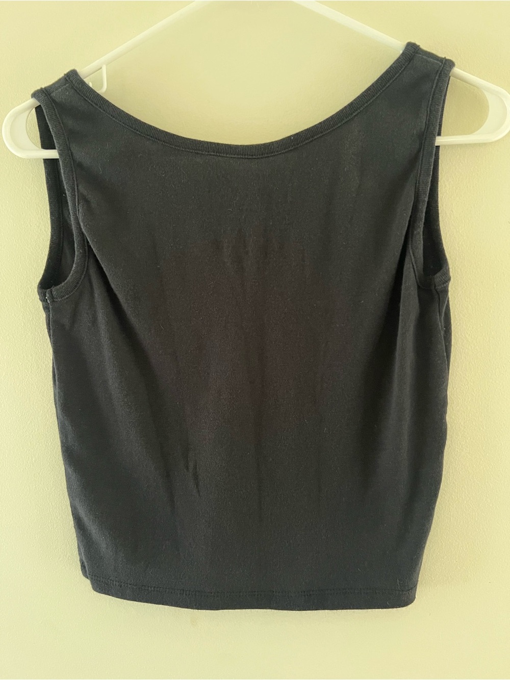 VINYL ICONS Def Leppard Black Cropped Tank Top - Picture 3 of 3